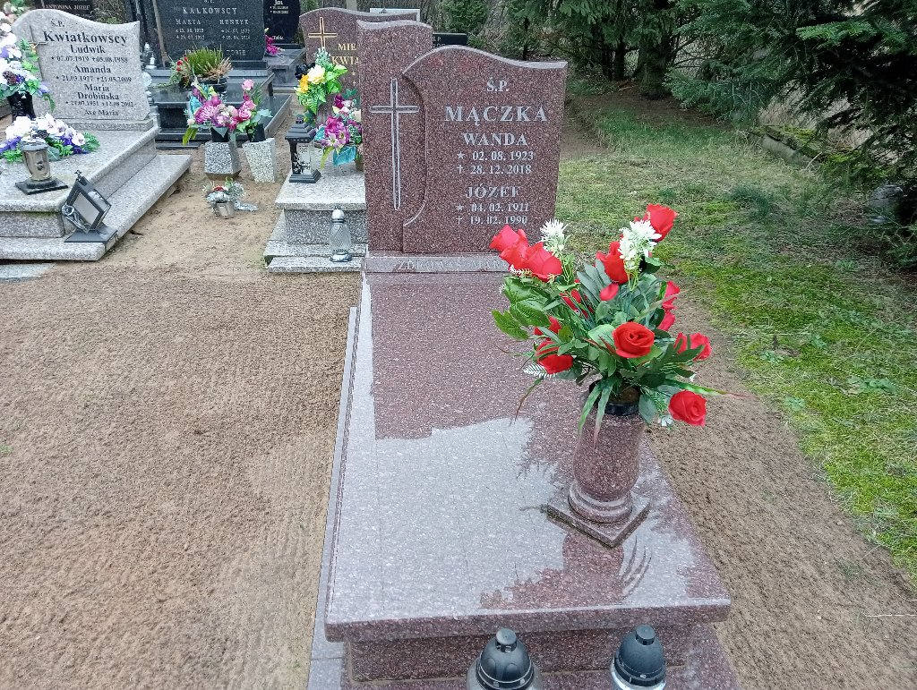 Grób Wanda Mączka