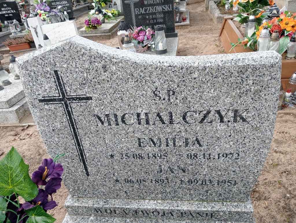 Jan Michalczyk 1893 Czarnków - Grobonet - Wyszukiwarka osób pochowanych