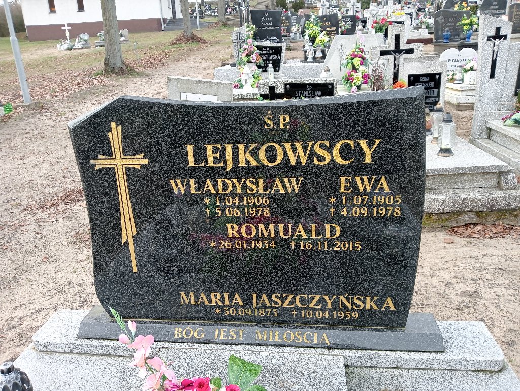 Władysław Lejkowski 1906 Czarnków - Grobonet - Wyszukiwarka osób pochowanych