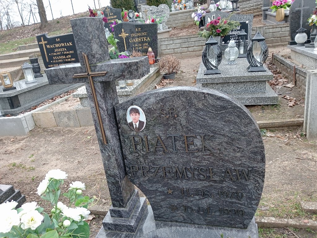 Przemysław Piątek 1979 Czarnków - Grobonet - Wyszukiwarka osób pochowanych