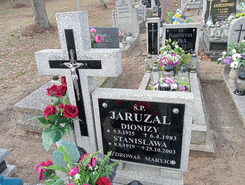 Dionizy Jaruzal 1925 Czarnków - Grobonet - Wyszukiwarka osób pochowanych
