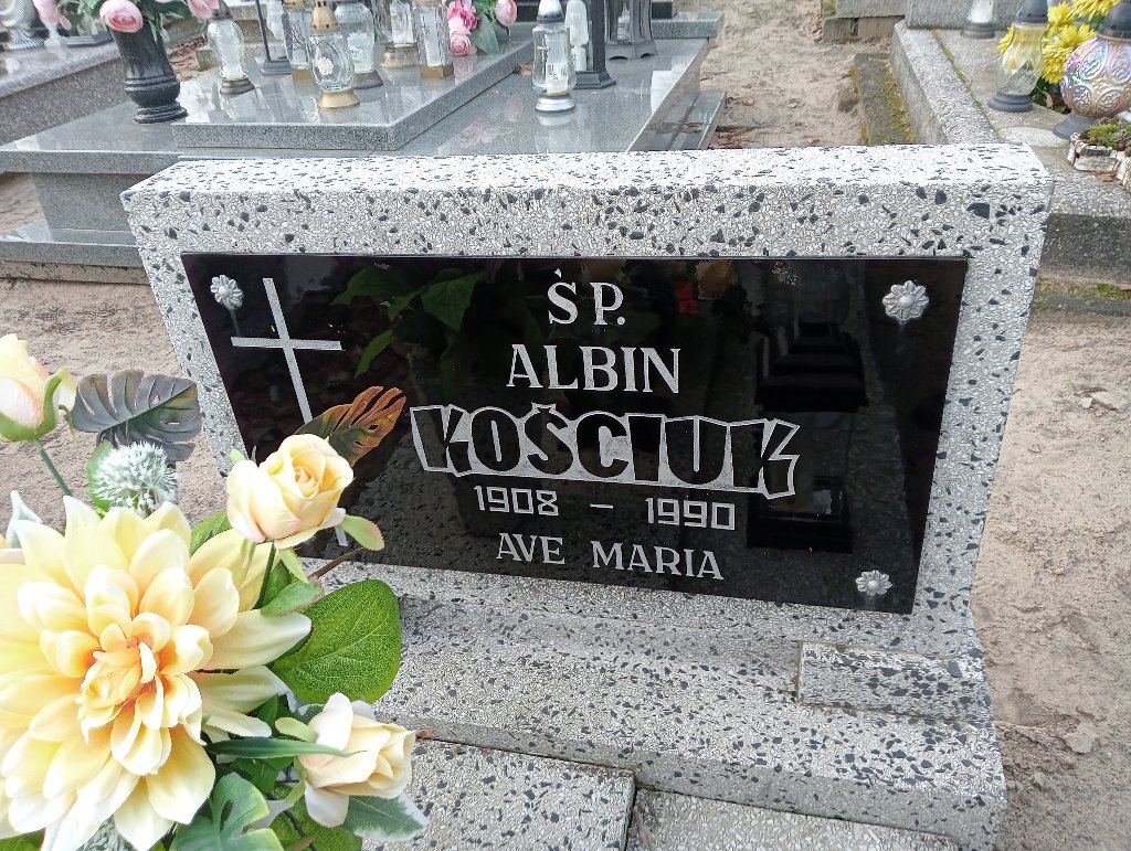 Albin Kościuk 1907 Czarnków - Grobonet - Wyszukiwarka osób pochowanych