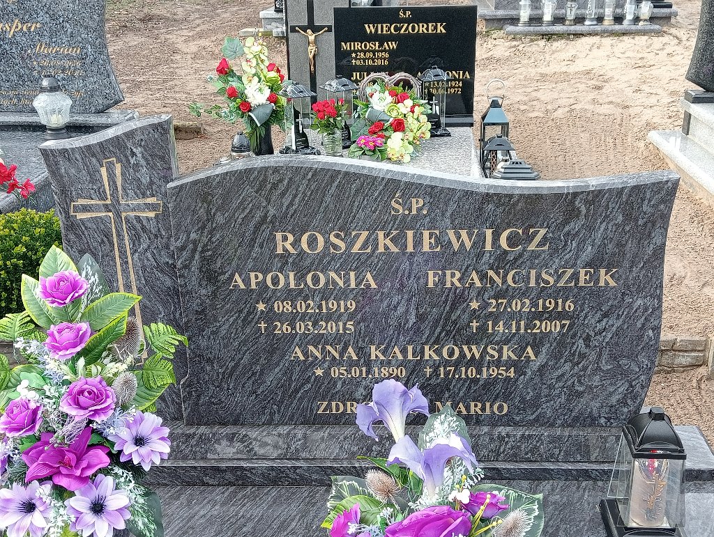 Anna Kalkowska 1890 Czarnków - Grobonet - Wyszukiwarka osób pochowanych