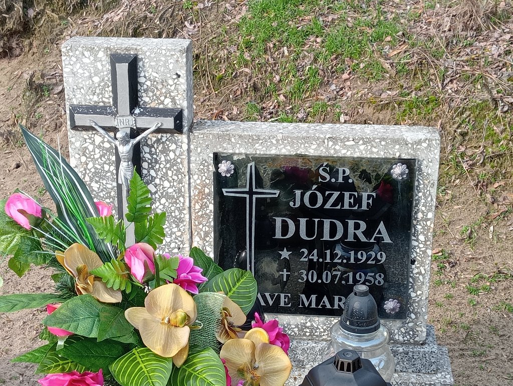 Józef Dudra 1929 Czarnków - Grobonet - Wyszukiwarka osób pochowanych