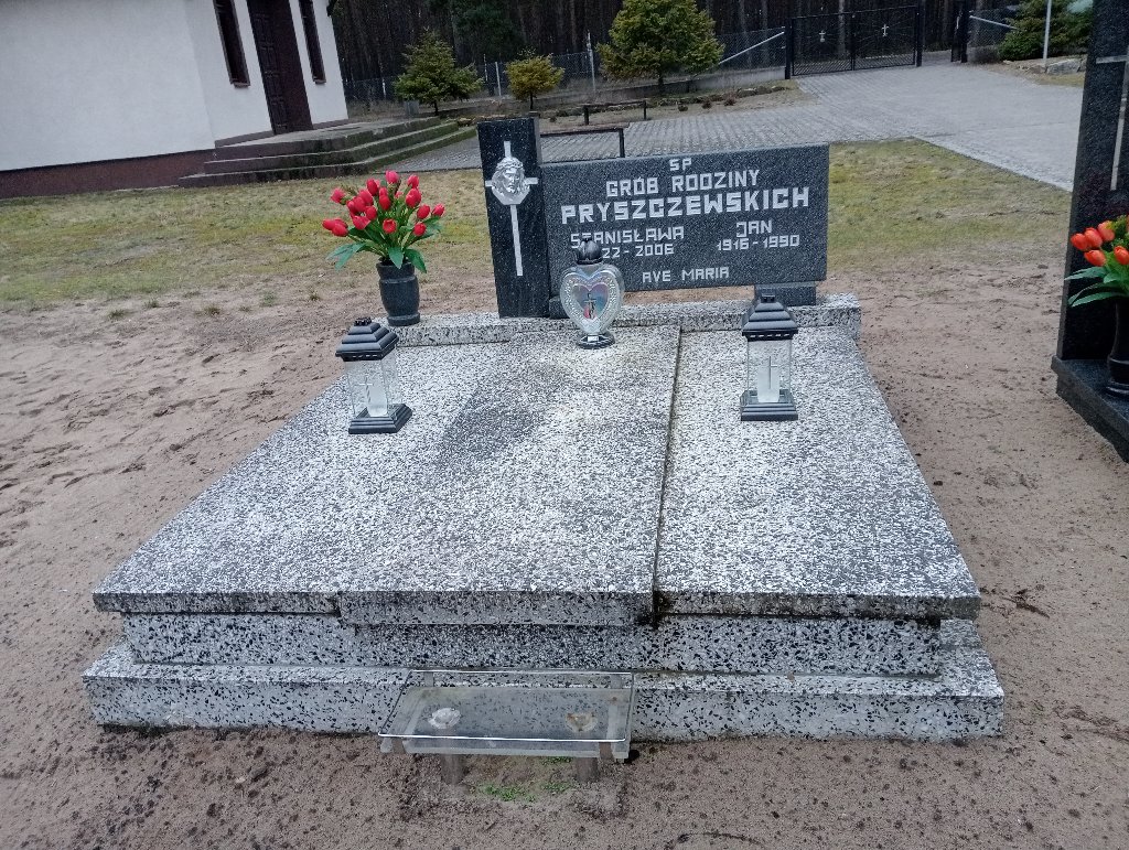 Grób Stanisława Pryszczewska