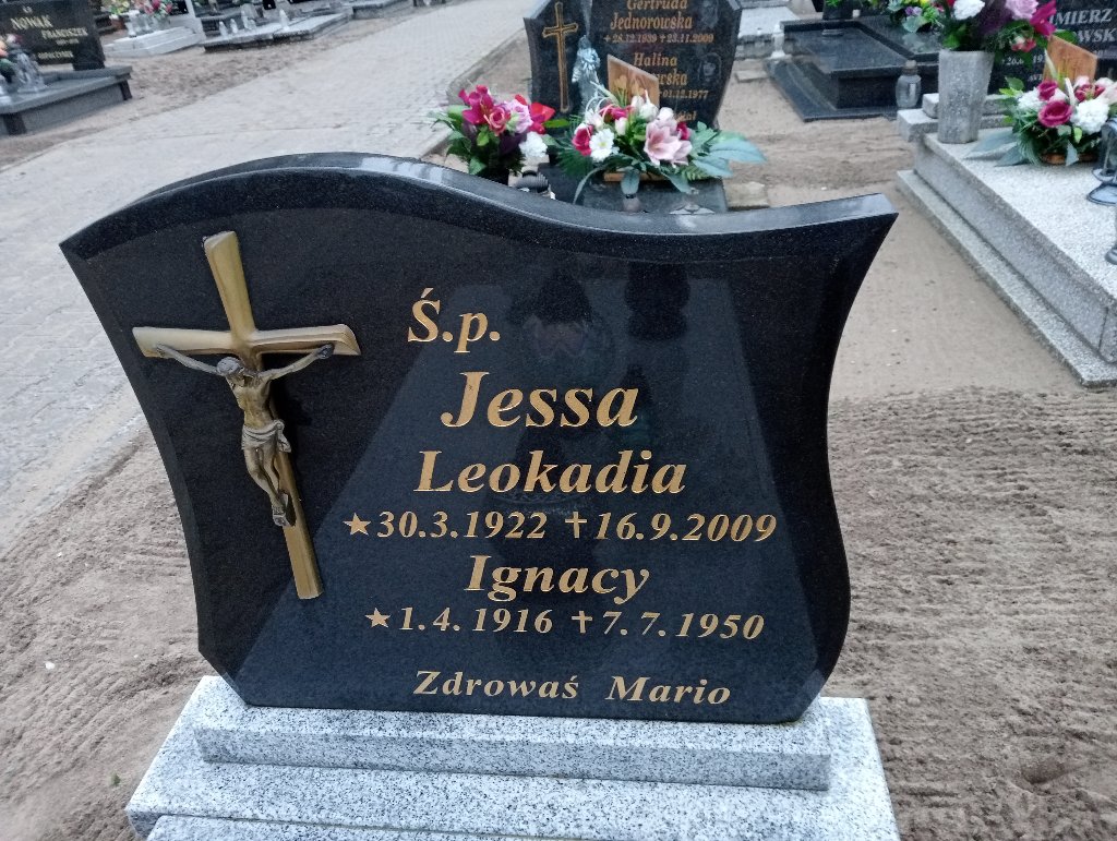 Ignacy Jessa 1916 Czarnków - Grobonet - Wyszukiwarka osób pochowanych