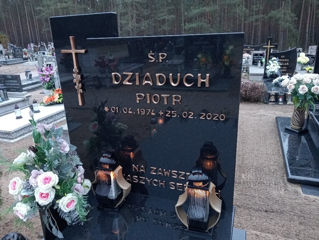 Piotr Dziaduch 1974 Czarnków - Grobonet - Wyszukiwarka osób pochowanych