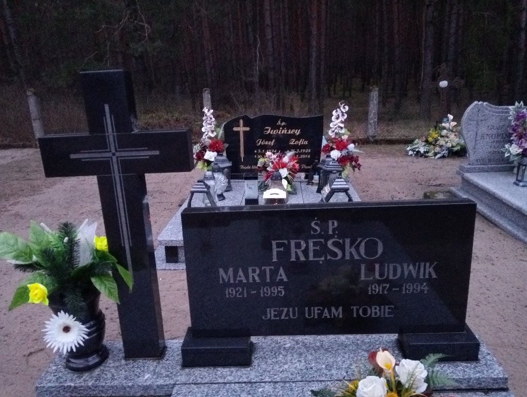 Marta Fręśko 1921 Czarnków - Grobonet - Wyszukiwarka osób pochowanych