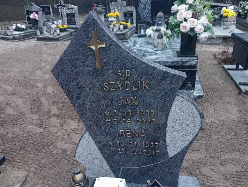 Irena Szydlik 1937 Czarnków - Grobonet - Wyszukiwarka osób pochowanych