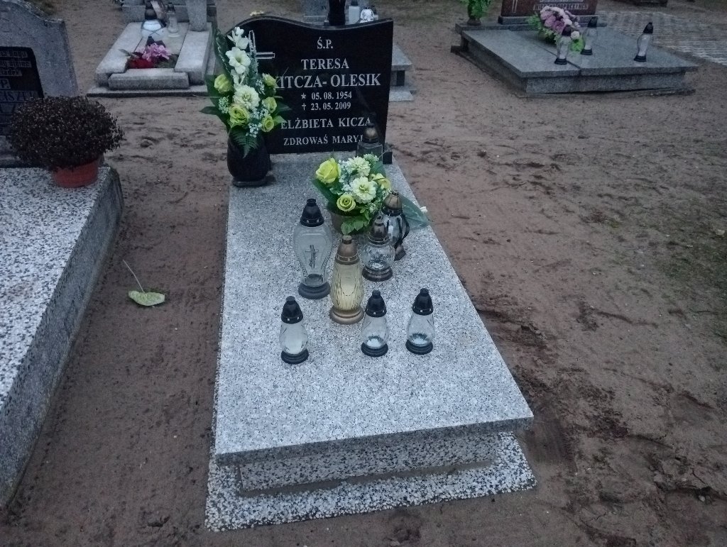 Grób Elżbieta Kicza