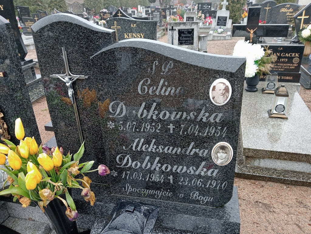 Aleksandra Dobkowska 1954 Czarnków - Grobonet - Wyszukiwarka osób pochowanych