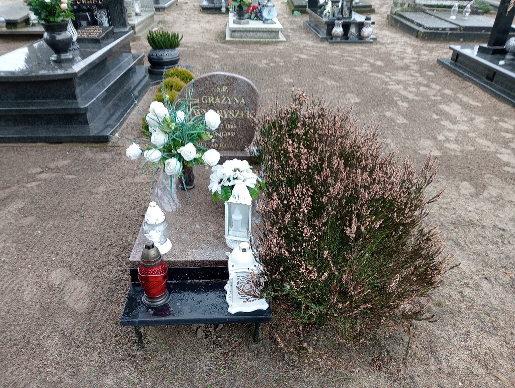 Grób Grażyna Wydryszek