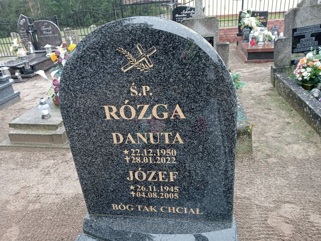 Danuta Rózga 1950 Czarnków - Grobonet - Wyszukiwarka osób pochowanych