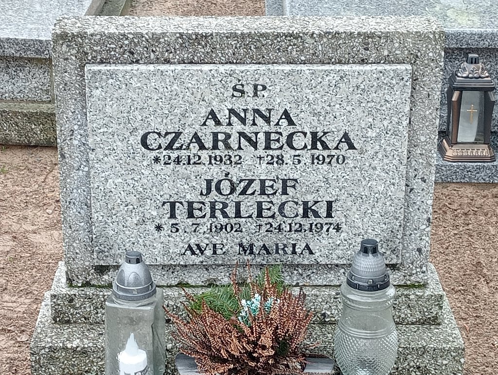 Anna Czarnecka 1932 Czarnków - Grobonet - Wyszukiwarka osób pochowanych