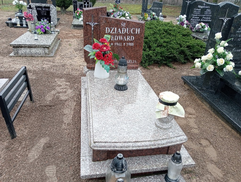 Grób Edward Dziaduch