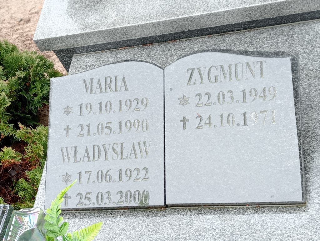 Maria Kazińska 1929 Czarnków - Grobonet - Wyszukiwarka osób pochowanych