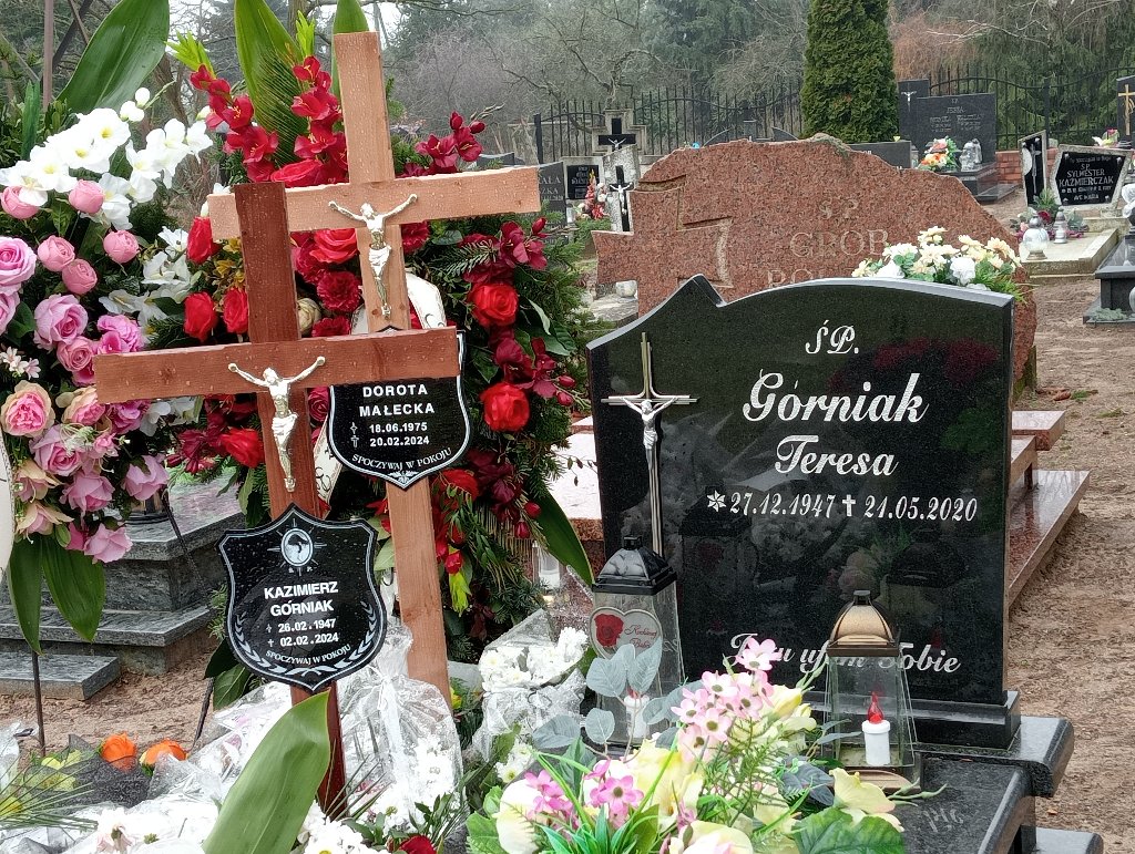Teresa Górniak 1947 Czarnków - Grobonet - Wyszukiwarka osób pochowanych